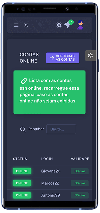 Painel vpn online 1